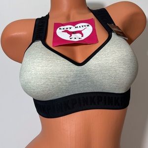 Victoria’s Secret PINK S Ultimate Sports Bra Logo